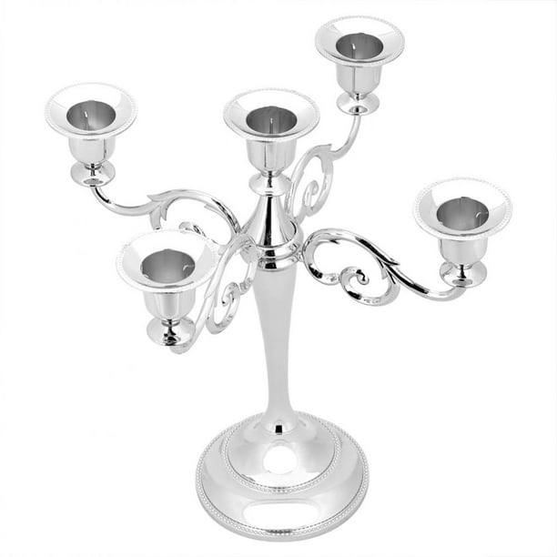 3/5 Arms Metal Crafts Candelabra Alloy Candle Holder Stand Wedding Home Decor 3/5 Arms Metal Crafts Candelabra Alloy Candle Holder Stand Wedding Home Decor